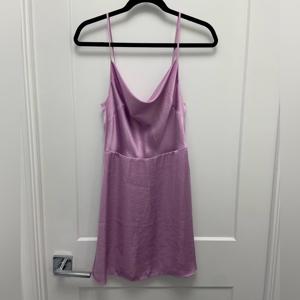 SUNDAY BEST ARITZIA satin mini dress